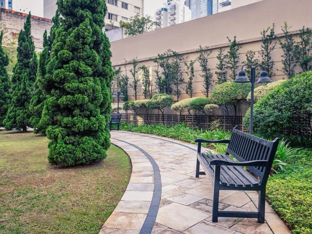Pinheiros Luxuoso Flat Hotel Sao Paulo Bagian luar foto